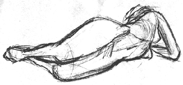 reclining nude